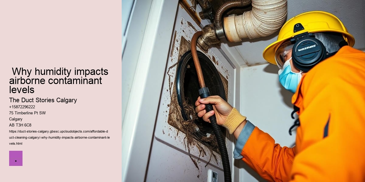 Why humidity impacts airborne contaminant levels